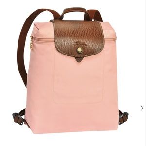 Longchamp 'Le Pliage' Backpack pinky